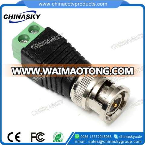 Hot Sell CCTV Coaxial Male BNC Connector with Screw Terminal (CT120)