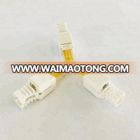 Cat6 RJ45 Plug Toolless , Tool-less rj45 cat6 connector plug