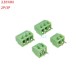 3.81-2P 3P 3.81MM pitch straight pin pcb screw terminal block connector 2PIN 3PIN green 3.81 2P 3 PIN